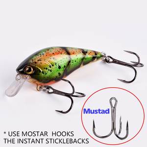 TIDE meilleure vente plongée profonde dur manivelle méné Wobbler leurre de pêche 6g/10.5g/16g ABS matériel pour bar de mer <span class=keywords><strong>brochet</strong></span> sandre - Product Image 1