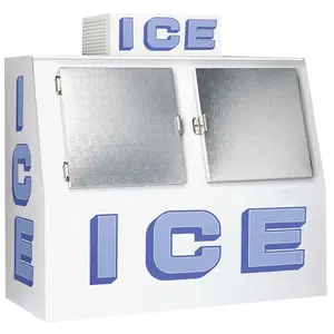 Cold Wall Ice Merchandiser with Slant Door