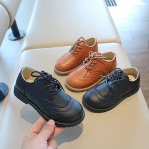 Scarpe Classiche per Bambini da Festa e Matrimonio, Vendita all'Ingrosso, in Pelle PU con Suola Morbida in Gomma, per Scuola e Cerimonie - Product Image 6