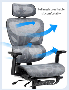 <span class=keywords><strong>2022</strong></span> Original usine échantillon gratuit Offre Spéciale chaise <span class=keywords><strong>de</strong></span> <span class=keywords><strong>bureau</strong></span> à dossier haut meilleure chaise <span class=keywords><strong>de</strong></span> <span class=keywords><strong>bureau</strong></span> ergonomique en maille avec appui-tête - Product Image 3