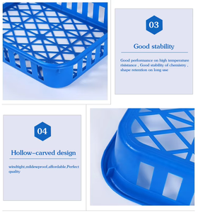 Food Grade <b>Plastic</b> Mushroom Production Line Basket Reusable <b>Container</b> For Spawning Incubation Fruiting - Product Image 4