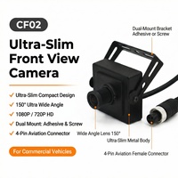Caméra Mini AHD 1080P de Haute Qualité avec Vision Nocturne 9-36V Garantie 1 An pour Surveillance Taxi/Camion/Bus