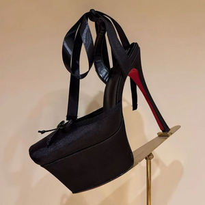 Sandalias de Lujo de Marca Famosa, Diseño 2026, Cuero Genuino, Tejido, Plataforma Interna, Antideslizantes, para Mujer - Product Image 3