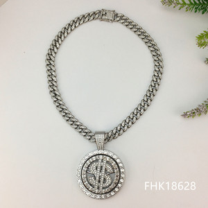 <strong>Men</strong> Hip Hop Jewelry 20mm Cuban <strong>Chain</strong> Necklace <strong>Gold</strong> Plated Iced Cuban Link <strong>Chain</strong> Necklace <strong>Diamond</strong> Cuban <strong>Chain</strong> - Product Image 5