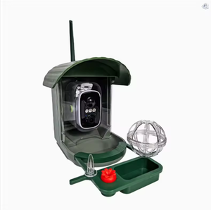 Mangiatoia per Uccelli 2K HD 1.8L con Telecamera AI Intelligente, Alimentatore Solare con Sfera per Colme, Serbatoio d'Acqua per Colibrì, Batteria 5200mAh, Impermeabile IP65 - Product Image 2