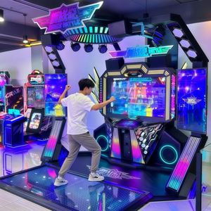 Nouvelle machine de jeu d'arcade de danse vidéo grand format pour deux joueurs - Dance Battle Chronicles - Machine de jeu de divertissement pour adultes - Product Image 2