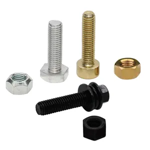 Carbon Steel Hex Head Bolt Hex Head Flange Bolt And Hex Nut