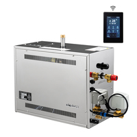 Atcsteam Smart WIFI App Control Luxe 9KW Design Moderne Sauna Bain De Vapeur Machine Spa Bain Turc Générateur De Vapeur Humide