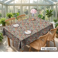 Protecteur de table décoratif moderne en plastique blanc solide pour salon, table à manger, résistant à l'huile, imperméable, décoration intérieure