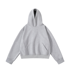 Sweat-shirts à capuche personnalisés en coton, streetwear, vierges, vente en gros, confortables, graphiques, de haute qualité - Product Image 5