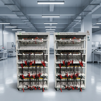 Probador de Capacidad de Carga y Descarga de Baterías de 48 Canales, 5V 100A, para Celdas Prismáticas Regenerativas de 3.2V 100Ah 280Ah 314Ah