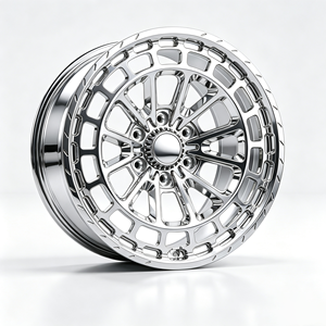 Jantes en alliage forgé NEXUS RIM Beadlock pour tout-terrain, finition noire mate, maille, 17, 18, 19, 20 pouces pour <span class=keywords><strong>Ford</strong></span> <span class=keywords><strong>Raptor</strong></span>, Jeep Wrangler, Toyota Tundra - Product Image 3