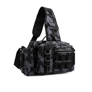 Wholesale New <b>Large</b> Capacity Three-in-One Fishing Gear Bag with One Shoulder/Waist/Crossbody Convertibility and Rod Storage - Product Image 3