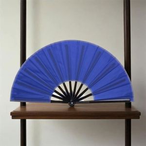 พัดไม้ไผ่พับได้ขนาดใหญ่สีดำตกแต่งส่วนตัว พิมพ์ลายตามสั่ง - Product Image 2