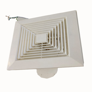 Ceiling Mounted Exhaust Fan 28W Axial Duct Fan White Low Pressure For Hotel Ventilation Systems - Product Image 1