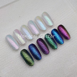 Alta purezza Aurora Chameleon polvere scaglie di smalto per unghie in resina artigianale sirena diamante perla pigmento - Product Image 6