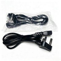 Cable de Alimentación para PC, Enchufe Sudafricano a Cable C13 BS-546 (tipo M) 250V 10A, Conector H05VV-F 3G 0.75mm2 para Computadora, TV, etc.