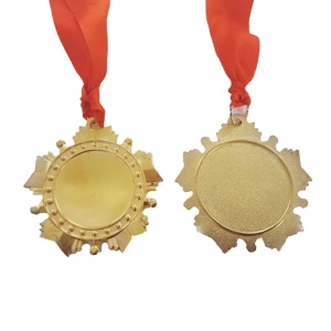 Medalla Deportiva Personalizada de Aleación de Aluminio, Hermosa Medalla de Recuerdo en Oro, Plata y Bronce con Impresión UV - Product Image 1