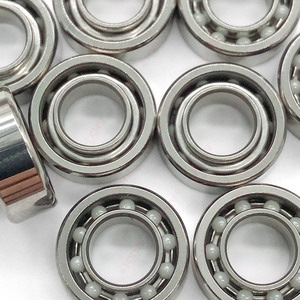 Sr188 R188 thép không gỉ chủng tộc 10 zro2 Zirconia bóng SS vương miện người lưu giữ 6.35x12.7x4.762mm hxhv lai bóng gốm mang - Product Image 4