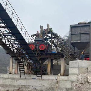 Mobile intelligente Asphalt abfall recycling Zerkleinerungs-und Sieb ausrüstung Zahn walze Asphalt brecher Recycling ausrüstung KLZ - Product Image 3