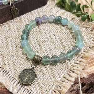 Pulsera de Piedra Natural con Cuentas de Vidrio Coloridas, Símbolo de Amistad, de Primera Calidad, Directo de Fábrica en China, MOQ Bajo - Product Image 5