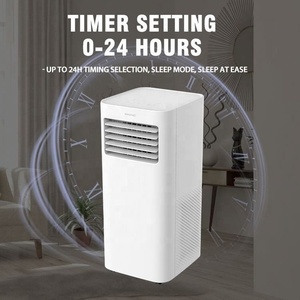 Climatiseur mobile <span class=keywords><strong>portable</strong></span> <span class=keywords><strong>5000</strong></span> <span class=keywords><strong>Btu</strong></span> R410A avec télécommande, roulettes, refroidissement et déshumidification, fréquence fixe - Product Image 6