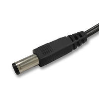Cable Adaptador de Carga Rápida QC de 12V 1.5A USB a DC 5.5x2.1mm para Router Wifi, Cámara CCTV, Tira de Luces LED, Humidificador