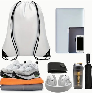 OEM Lightweight Eco-Friendly Foldable Polyester Sports Travel Backpack Gym <b>Bag</b> <b>Waterproof</b> Custom Logo Promotional Fitness - Product Image 4