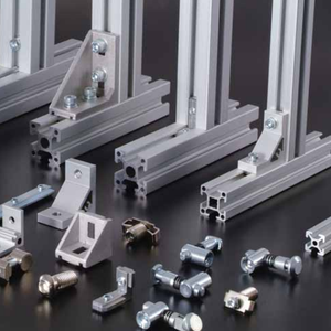 Connecteur <span class=keywords><strong>d</strong></span>'angle droit en profilé <span class=keywords><strong>d</strong></span>'<span class=keywords><strong>aluminium</strong></span> moulé sous pression robuste, fixation <span class=keywords><strong>de</strong></span> cadre industriel avec moulage stable - Product Image 5