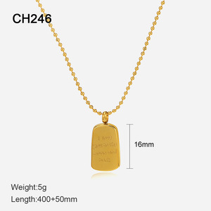 Collar con colgante de alienígena Simple de oro de 14 quilates Europeo Americano para <span class=keywords><strong>mujer</strong></span>, diseño de nicho INS, temperamento, Diamante inglés que combina con todo - Product Image 6