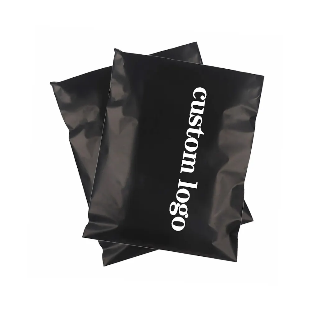 Customized Logo Plastic Thank You Bags Custom Self Adhesive Plastic Shopping Bags Waterproof Packaging Bags Plastic