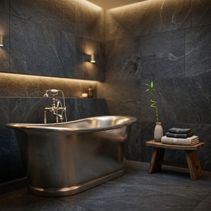 Baignoire autoportante à pattes décorative en métal pour salle de bain et spa - Product Image 4