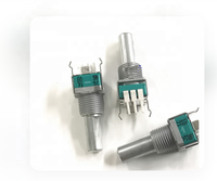 Potenciómetros de Resistencia Variable RK09L1140A2U de 50mW, 10kohm, 300V CA, Rotación Completa, 300+5 Conexiones