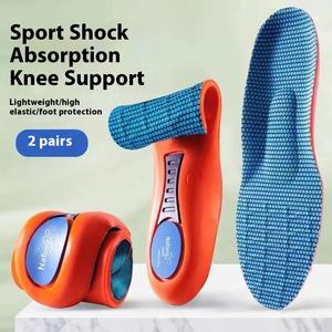 Desain baru sol dalam olahraga <span class=keywords><strong>Poron</strong></span> peredam kejut sol Orthotic elastis tinggi sol dalam dukungan lengkungan ortopedi kaki datar - Product Image 1