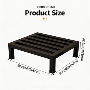 Support universel pour machine à laver et réfrigérateur, étagère <span class=keywords><strong>de</strong></span> rangement en acier carbone épaissi, vente en gros - Product Image 4