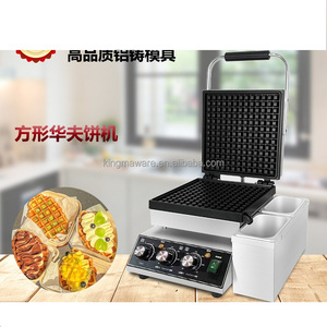 Piastra per <span class=keywords><strong>Waffle</strong></span> Belga in Ferro, Elettrodomestico da Cucina per Cottura di <span class=keywords><strong>Waffle</strong></span> e Croissant - Product Image 5