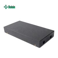 Bolein Fiber Optic Patch Panel Cabinet 1U 8 Ports SC UPC Fixed Type FTTH Full Loaded ODF Terminal Box