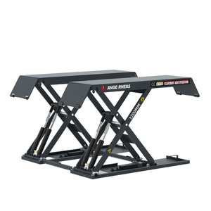 Pont élévateur hydraulique ANGE RHEAS 4T pour garage, équipement de levage de voiture, élévateur automobile portable à profil bas, élévateur mobile à levée moyenne - Product Image 1