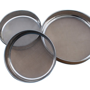 Tamiz de Prueba de Acero Inoxidable de Tejido Plano de 15 y 25 Micras, con Diámetro de 200 mm, 300 mm y 600 mm, para Análisis de Partículas en Laboratorio - Product Image 3
