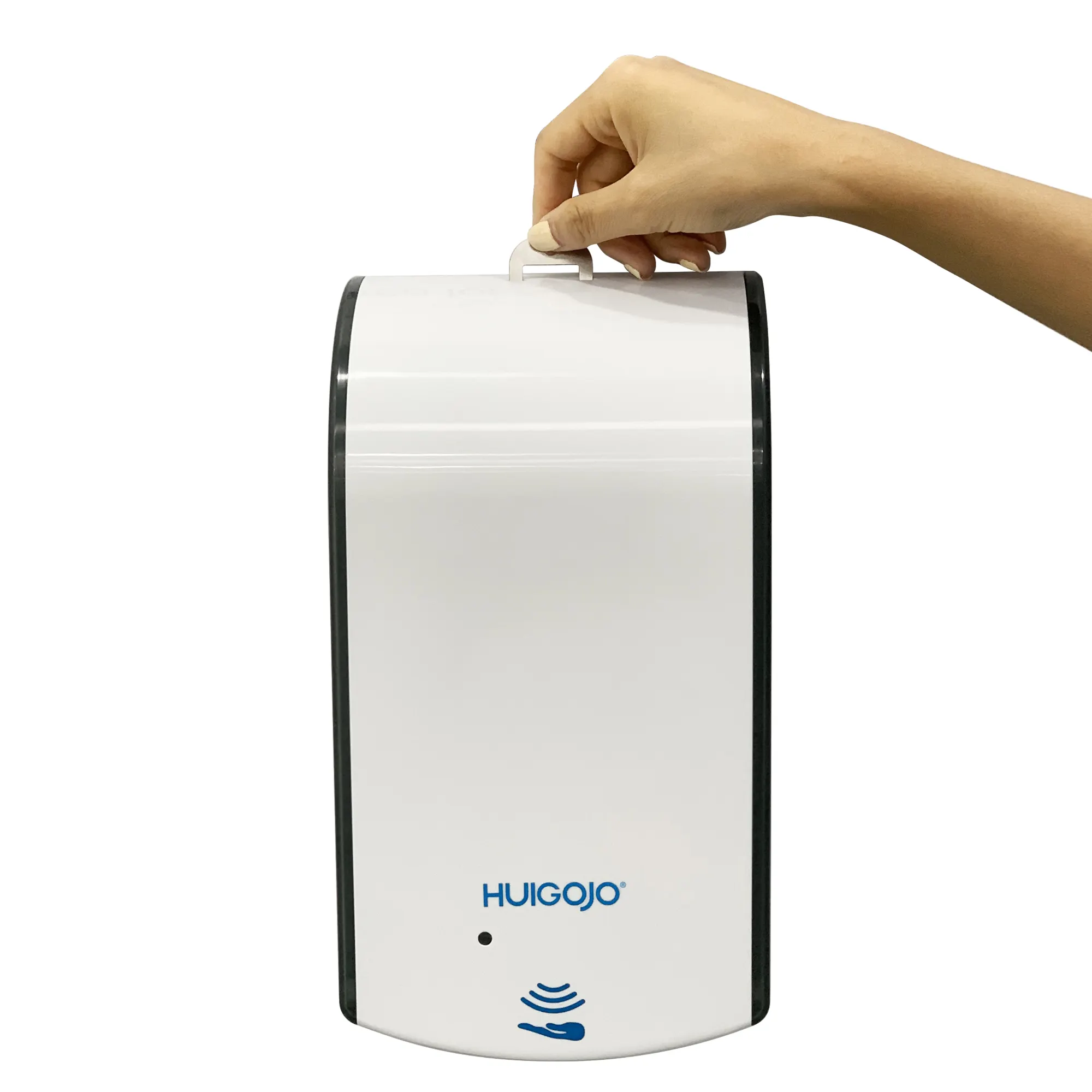 Smarlean-dispensador de jabón automático de espuma para Hotel, soporte de suelo para pulverización líquida de 1 litro, novedad de 2020