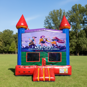 Château <span class=keywords><strong>gonflable</strong></span> commercial K-POP Demon Hunters, château <span class=keywords><strong>gonflable</strong></span> personnalisé pour enfants, location de château <span class=keywords><strong>gonflable</strong></span> pour fêtes en plein air - Product Image 4