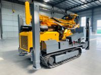 Foreuse hydraulique sur chenilles à moteur diesel pour puits profonds, prix usine