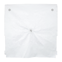 Plaque filtrante PP 400mmx400mm de type alimentation supérieure, épaisseur automatique 30/40mm pour presse à membrane