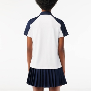 Fabricante de Ropa Deportiva para Mujer, Camisetas Polo de Tenis de Algodón con Logotipo Personalizado, Manga Corta, para Golf y Pickleball - Product Image 2