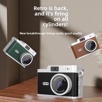 Nouvelle caméra d'action 1080P 1,3MP de taille pouce avec clip de sac à dos et stabilisation optique, mini portable idéale pour les étudiants
