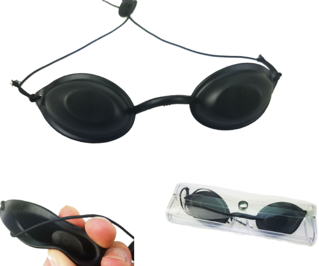 Wholesale  Frameless Silicone Safety Goggles IPL LED 808nm 1064nm Laser Protective for Patients' Eyes