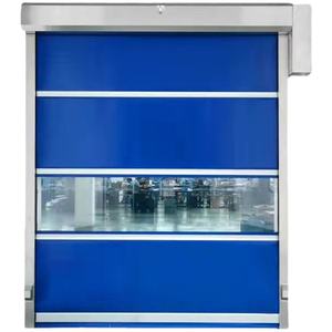 Usine professionnelle <span class=keywords><strong>de</strong></span> portes à enroulement, portes rapides en PVC pour congélateurs et réfrigérateurs, portes à grande vitesse pour entrepôts frigorifiques - Product Image 5