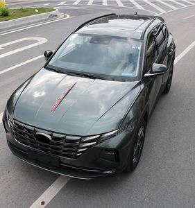 Portaequipajes de techo de coche de aleación de aluminio tipo adhesivo negro plateado para Hyundai <span class=keywords><strong>Tucson</strong></span> <span class=keywords><strong>2022</strong></span> 2023 2024 - Product Image 4