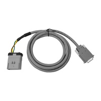 Câble de signal 4 conducteurs DB9 vers connecteur personnalisé pour équipement lourd, diagnostic ECU, communication industrielle