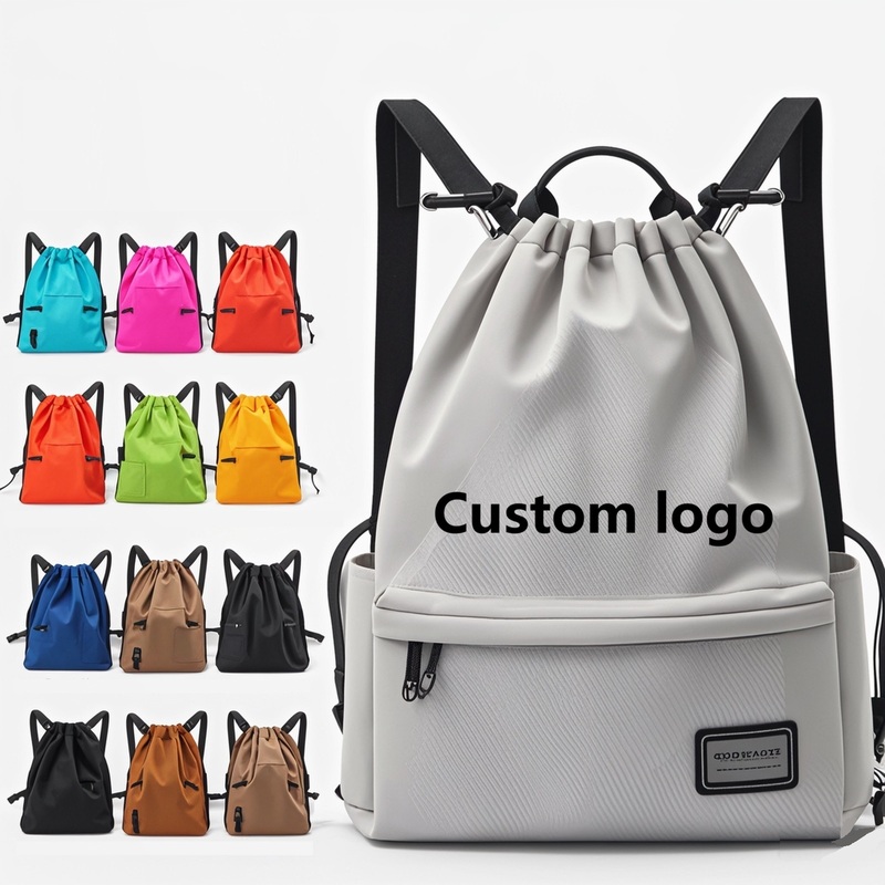 Drawstring Backpack Bags with Logo Customized